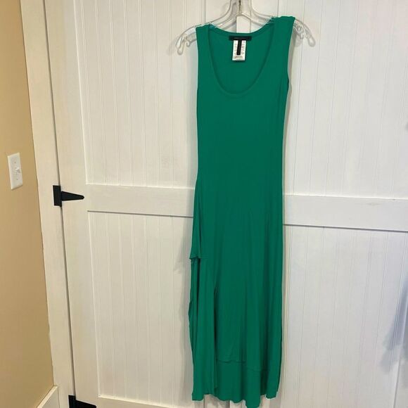 Bcbgmaxazria EUC green maxi dress size XXS - Picture 1 of 5